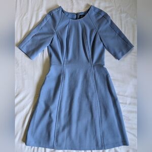 Light blue knee length Vince Camuto women's dress
